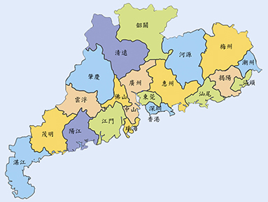 Hong Kong and PRD Region